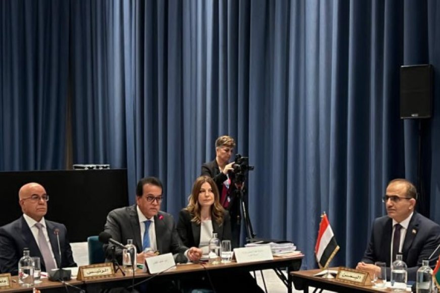 معالي وزير الصحة يُشارك في الدورة الـ?? لمؤتمر وزراء الصحة العرب بجنيف
