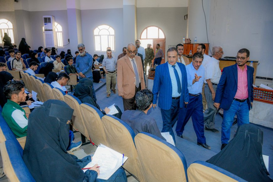 لليوم الثالث على التوالي،، تواصل امتحانات المفاضلة بجامعة عدن 