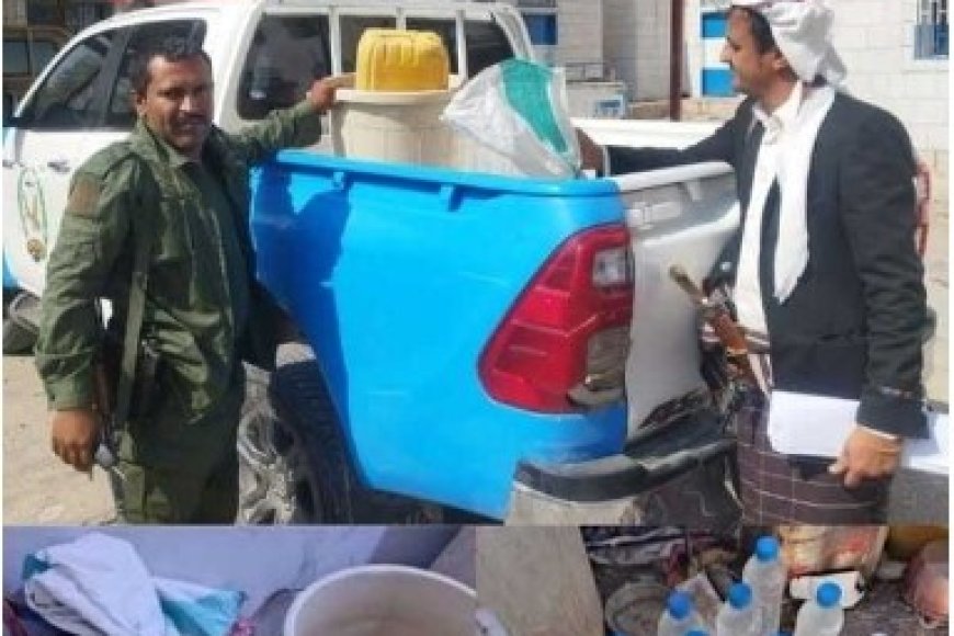 حملة أمنية تضبط مصنع خمر محلي في مدينة عتق بشبوة وتحيل المتورطين للنيابة...