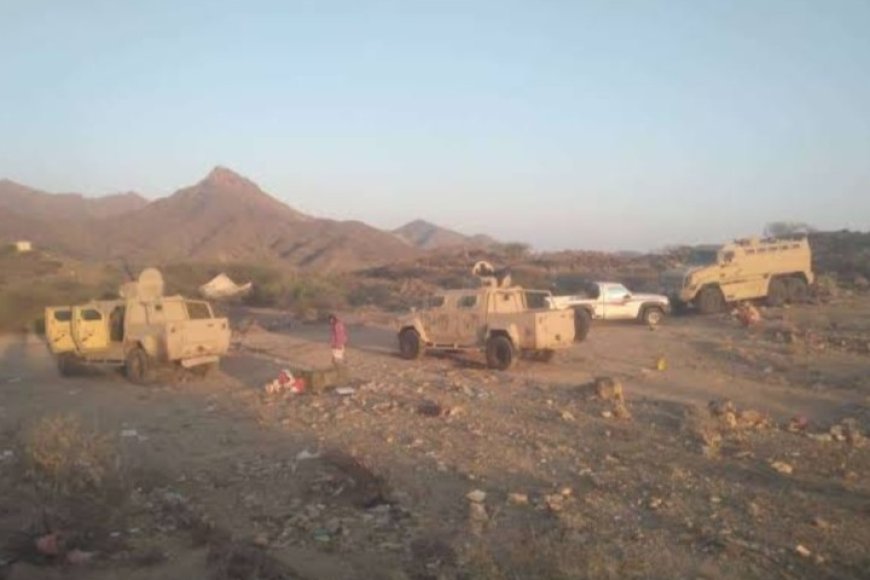 القوات الجنوبية تتصدى لهجوم إرهابي بوادي عومران بمحافظة أبين....  