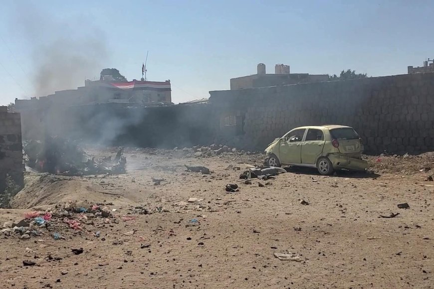 عاجل: صورة أولية لموقع منبر الأخبار تكشف آثار انفجار استهدف شرطة الشمايتين في مدينة التربة