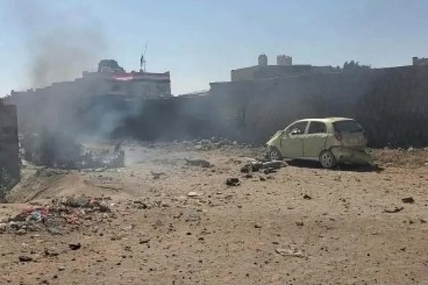 انفجار يستهدف محيط إدارة شرطة التربة في محافظة تعز ..