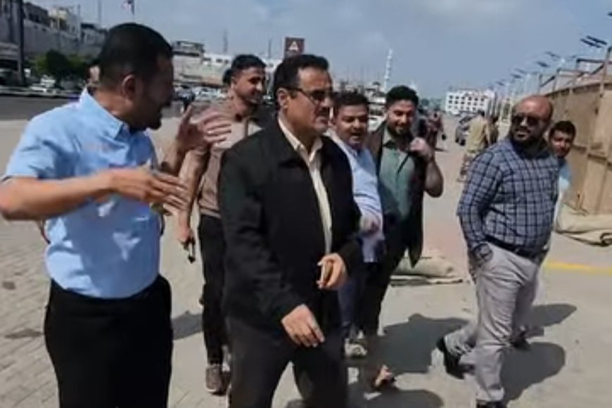 عــاجــل:قيادات محلية أول الواصلين إلى ساحة العروض بخورمكسر قبيل انطلاق اعتصام الخيام في عدن