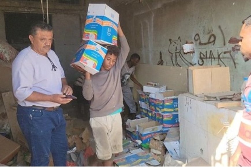 حملة رقابية بالمنصورة تضبط 4 أطنان من مواد منتهية الصلاحية..