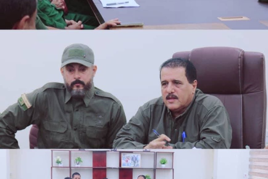 أقر إغلاق محلات بيع الدراجات النارية وقطع الغيار..العميد أبو بكر جبر يترأس اجتماعاً أمنياً لمناقشة خطة مواصلة وتعزيز الحملات الأمنية في العاصمة عدن