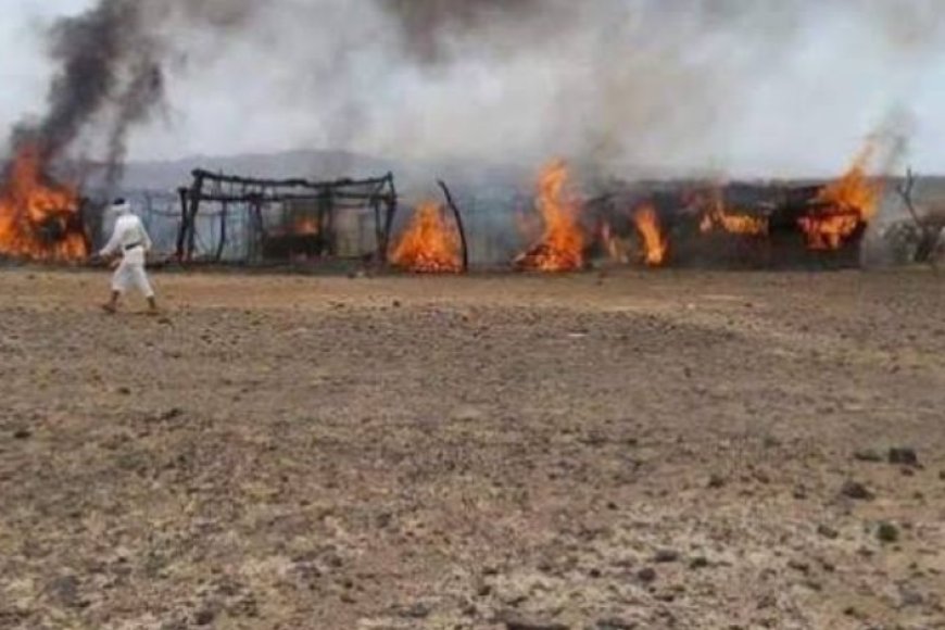 احصائية رسمية تكشف عن ضحايا حرائق بمخيمات مأرب رغم تراجع الحوادث 36%....