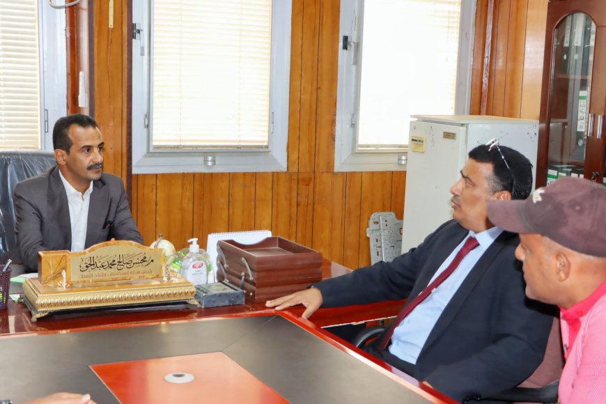 الوكيل المساعد لوزارة النفط والمعادن يطلع على سير العمل وخطط هيئة استكشاف وانتاج النفط العلم 2026
