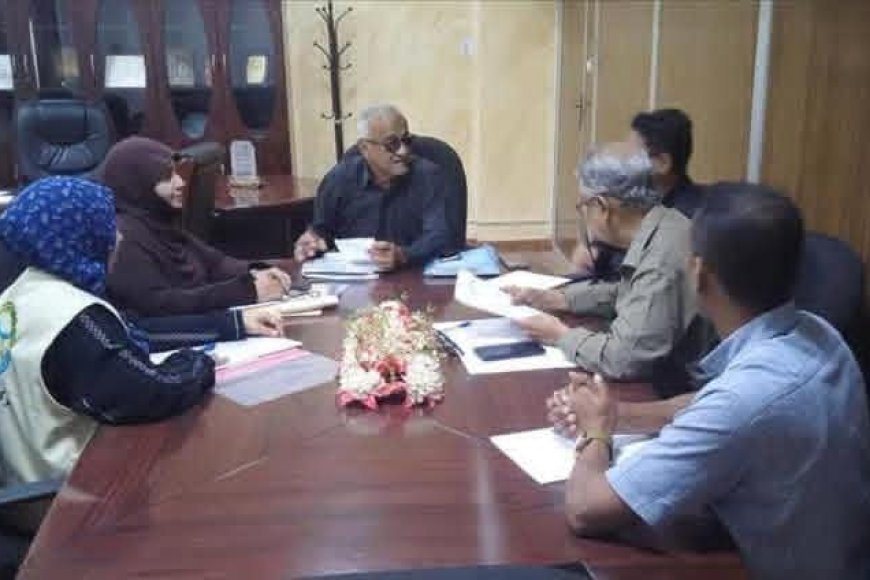 بتوجيهات معالي وزير الدولة محافظ عدن.. الوكيل سالم يترأس الاجتماع الأول للجنة الخاصة بحملة النظافة الشاملة 