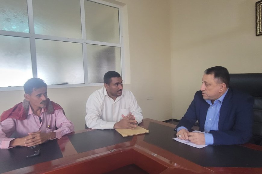 سلطة أبين تتجاوب مع مناشدة مركز أبين الإعلامي وتتكفل بالمساهمة في علاج زوجة الزميل الجريري