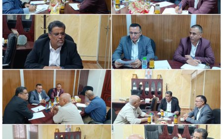 وكيل اول محافظة عدن يشدد على ضرورة التنسيق والتكامل بين الجهات المختصة في الرقابة على دخول السلع عبر ميناء عدن 