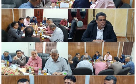 الشاذلي يترأس اجتماعا لمناقشة وضع مصفوفة متكاملة بانجازات واحتياجات المرافق الخدمية 