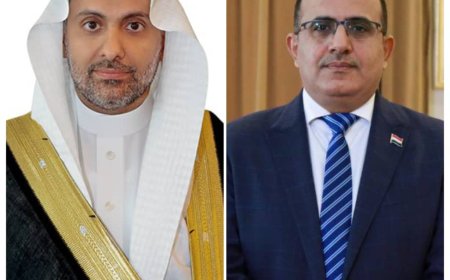 وزير الصحة يهنئ نظيره السعودي بعيد تأسيس المملكة