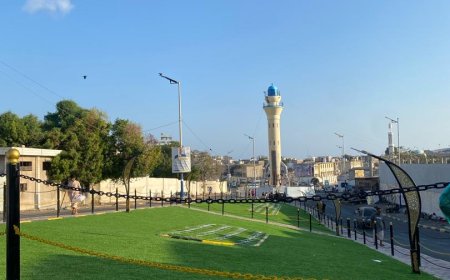 أشغال عدن يزيح الستار على احد المشاريع الجمالية بمديرية التواهي