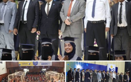 جامعة الجند بتعز تدشن سلسلة إحتفالات تخرج الدفعة الثانية