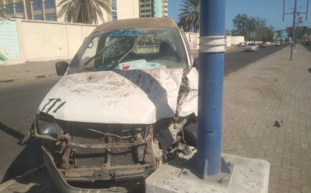 عاجل:حادث مروري في عدن (صور)