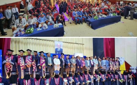 جامعة الجند تختتم سلسلة احتفالات التخرج بخريجي الأسنان والصيدلة