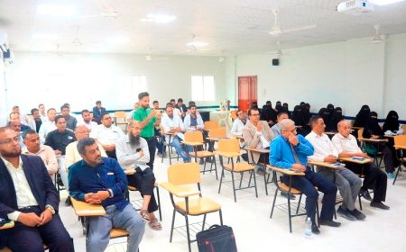 قسم الاطفال بهيئة مستشفى سيئون يقيم اليوم العلمي الاول بعنوان { الصدمة عند الاطفال }