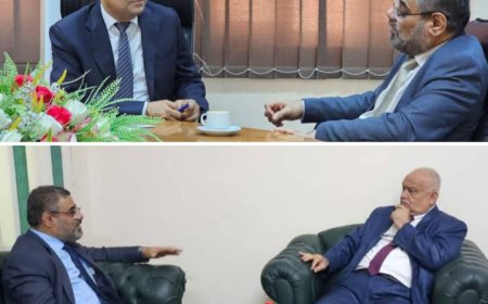 نائب رئيس مجلس النواب يلتقي وزير المالية ويطلع على نشاط الخدمة المدنية