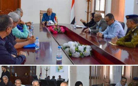 إجتماع برئاسة محافظ تعز يقر تنفيذ حملات لضبط الأدوية المهربة والمنتهية 