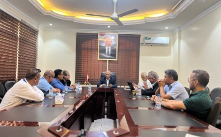 وزير المياه والبيئة يبحث مع مدير (الفاو) جهود معالجة السفينة روبيمار ومشروع سبل العيش