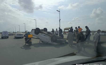 عاجل :حادث مروري في كورنيش المحافظ بعدن 