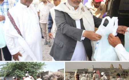 تنفيذاً لتوجيهات طارق صالح.. محافظ الحديدة يدشن مشروع إفطار الصائم