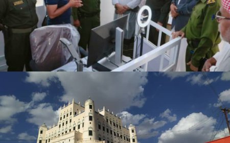 تدشين منظومة اصدار البطاقه الشخصية بالشريحه الذكيه بفرع مصلحة الاحوال بالوادي والصحراء 