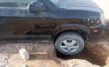 صورة..اعلان للقاسمي يتسبب بحادث مروري في مأرب(تفاصيل الحادثة )