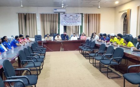 نادي حوف يفوز بالمركز الأول للمسابقة الثقافية على مستوى محافظة المهرة