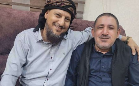 المرشح لقيادة محافظة أبين المناضل أديب العيسي يلتقي القيادي بالمجلس الانتقالي عبدالرحمن شيخ