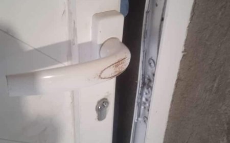 قوة أمنية تقتحم منزل مواطن في الضالع (صور)