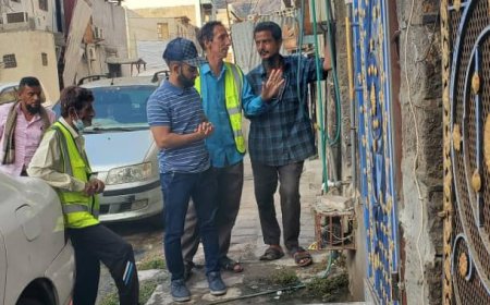 مدير عام صيرة ينفي اختلاط مياه الشرب بمياه الصرف الصحي في حي القطيع