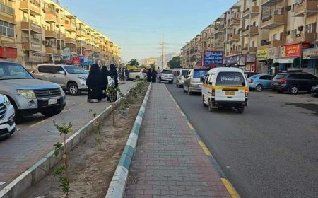 عاجل : لأول مرة عراك بالأيدي بين نساء بمدينة إنماء في عدن(صورة)