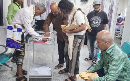حملة مجتمعية توزع 55مليون لمرضى الفشل الكلوي في تعز