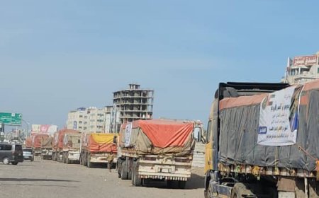 إختتام المرحلة الأخيرة من هدية الرئيس الزبيدي لتوزيع الدعم الإغاثي المقدم من الاشقاء في الإمارات
