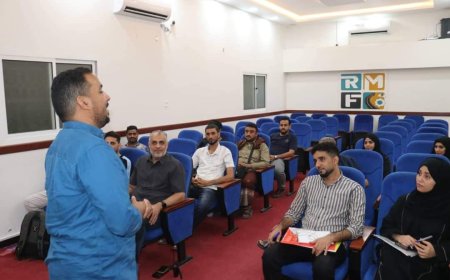 الماس يدشن الدورة التدريبية الخاصة بالمونتاج لموظفي العلاقات العامة والإعلام بصندوق الطرق