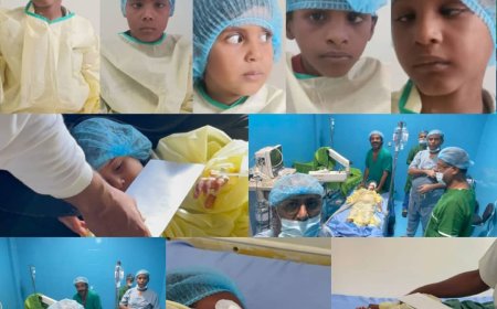 بتنسيق مبادرة الإعلامي صالح العبيدي..انطلاق المخيم الثاني لإجراء عمليات تصحيح الحول عند الاطفال في عدن