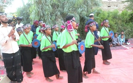 عروض تراثية والعاب مسلّية وتوزيع هدايا بختم مسجد حصن العوانزة ليلة 19 رمضان