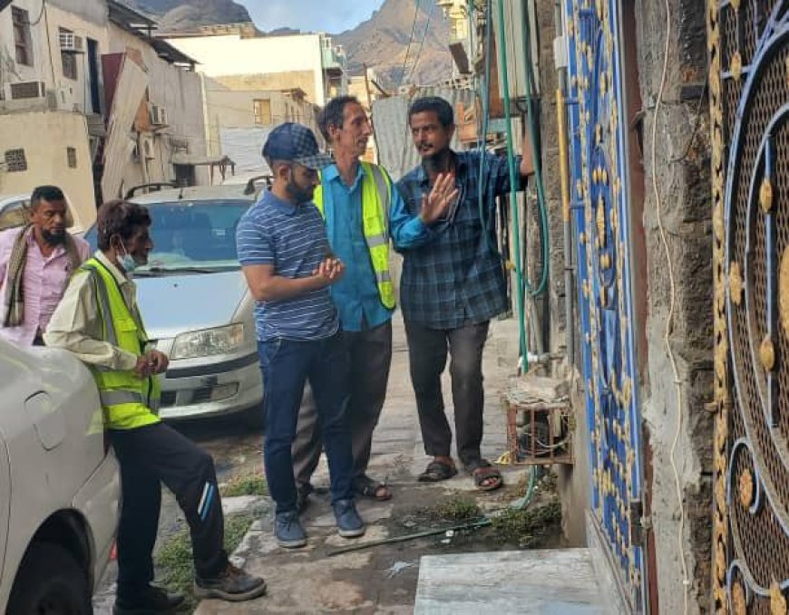 مدير عام صيرة ينفي اختلاط مياه الشرب بمياه الصرف الصحي في حي القطيع