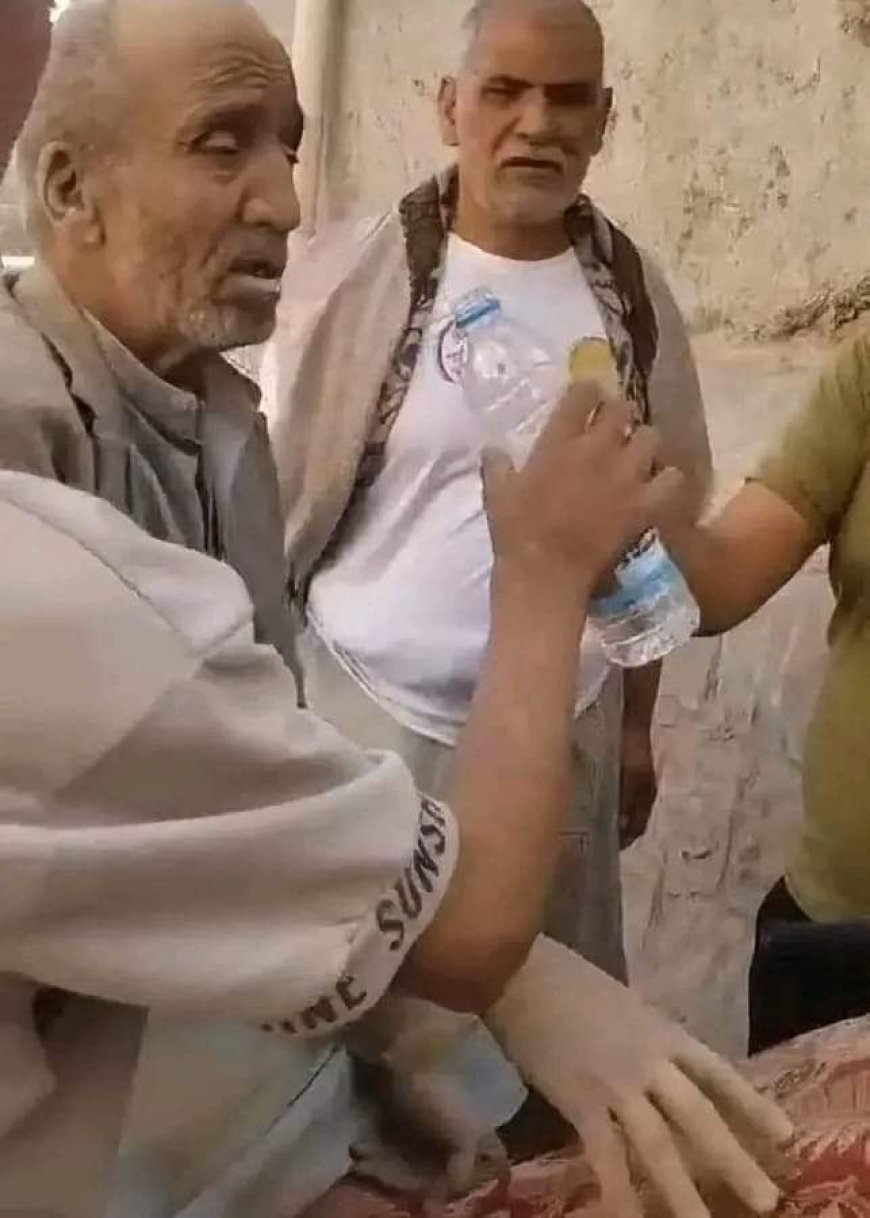 عاجل:استشهاد المسن الذي خرج من تحت أنقاض منزله في البيضاء (تفاصيل محزنة )