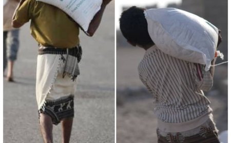 مركز الملك سلمان للإغاثة يوزع 1.506 أكياس من الأرز في مديرية المضاربة بمحافظة لحج