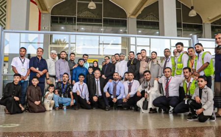 في اول ايام عيد الفطر..رئيس مجلس إدارة الخطوط الجوية اليمنية يتفقد مستوى الأداء الوظيفي في منطقة ومحطة عدن 