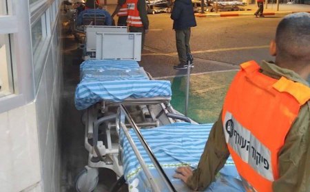 عاجل:استباقاً لوصول الطائرات الحوثية..شاهد اول صورة لاستنفار المستشفيات في إيلات الإسرائيلية