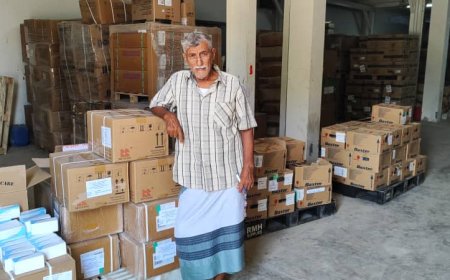 الإمداد الدوائي يرفد مستشفى الصداقة بالأدوية والمحالي