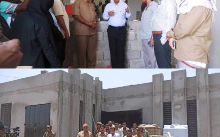 محافظ أبين يتفقد عدد من المرافق والمنشآت الصحية للاطلاع على أهم الاحتياجات