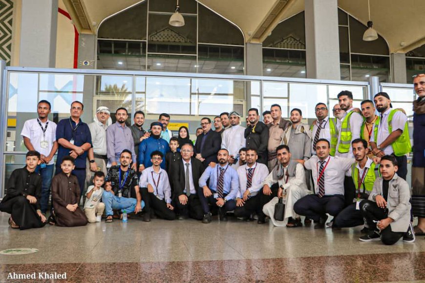 في اول ايام عيد الفطر..رئيس مجلس إدارة الخطوط الجوية اليمنية يتفقد مستوى الأداء الوظيفي في منطقة ومحطة عدن 