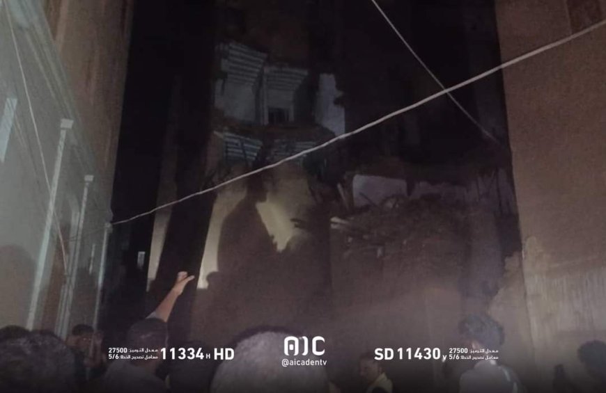 عاجل :انهيار منزل قديم بمدينة شبام (صورة أولية)