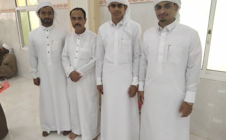 المنصب سبيت باوزير واخوانه يحتفلون بزواج أولادهم بمدينة الحوطه