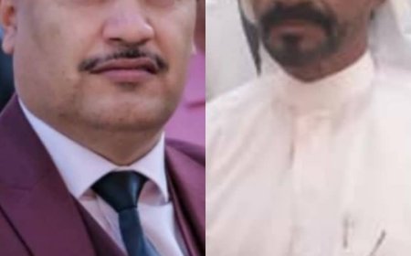 الوكيل المساعد الصيعري يُعزي الوكيل المساعد المهندس السعيدي في وفاة اخيه سالمين
