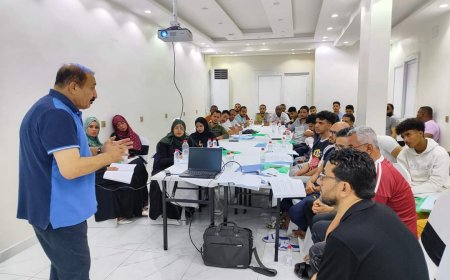 يحدث الان..إقامة دورة تدريبية لمدربي لعبة الجودو الدولية في عدن 